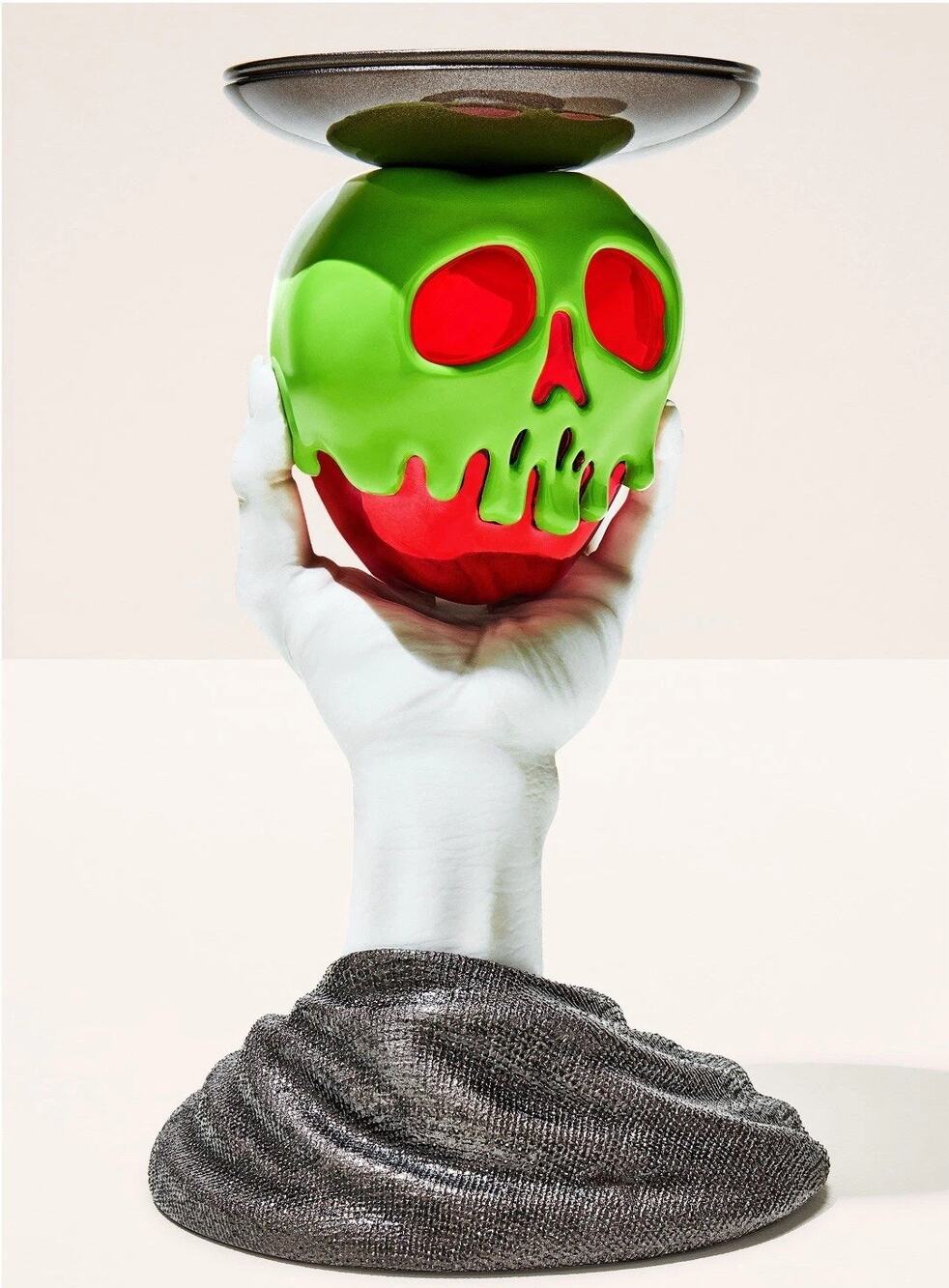 Bath & Body Works Disney Villains Evil Queen Poison Apple 3 Wick Candle Holder